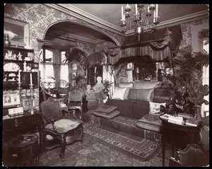 Salon dans la résidence d